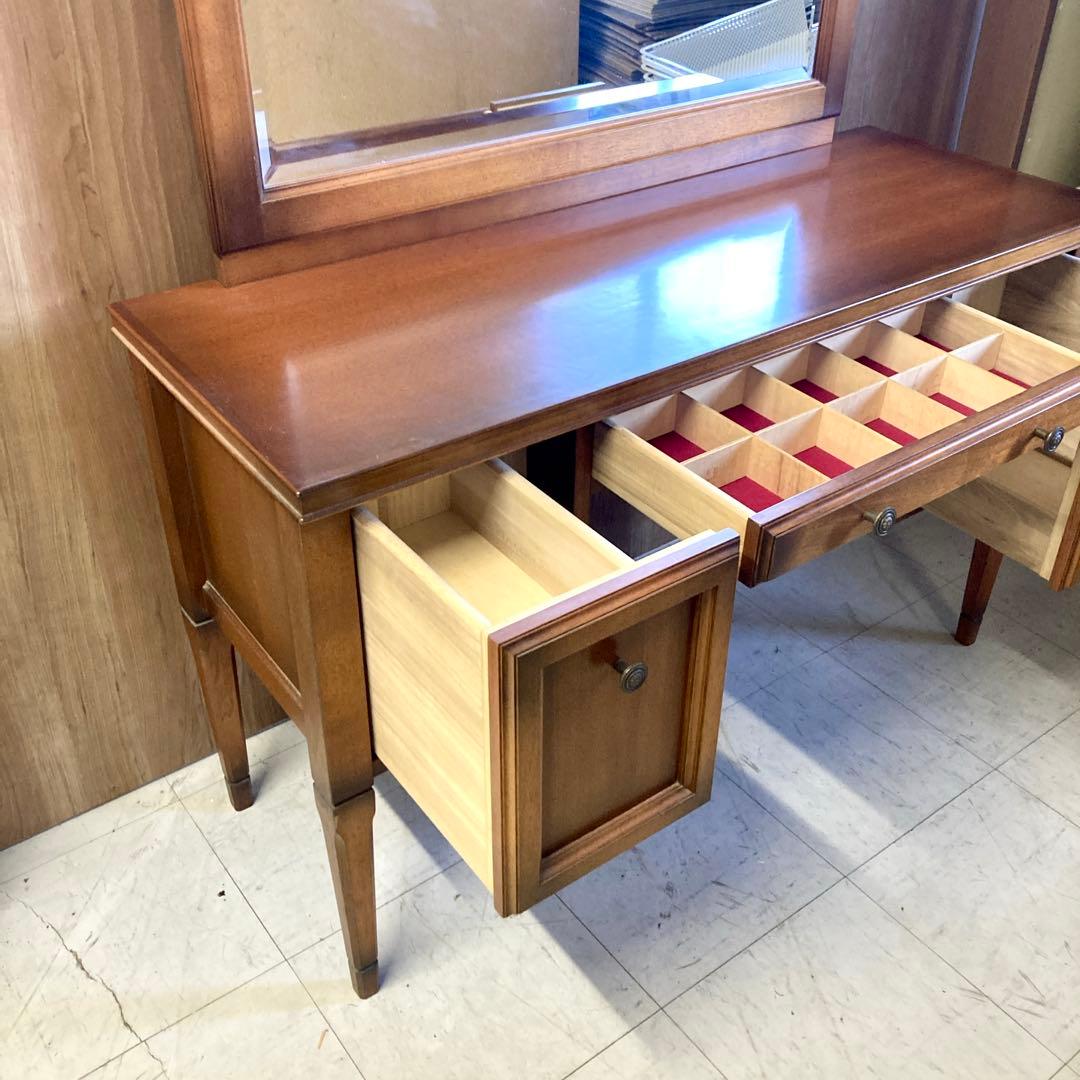 【良品✨】KOSUGA コスガ ドレッサー チェアセット 鏡台　送料無料