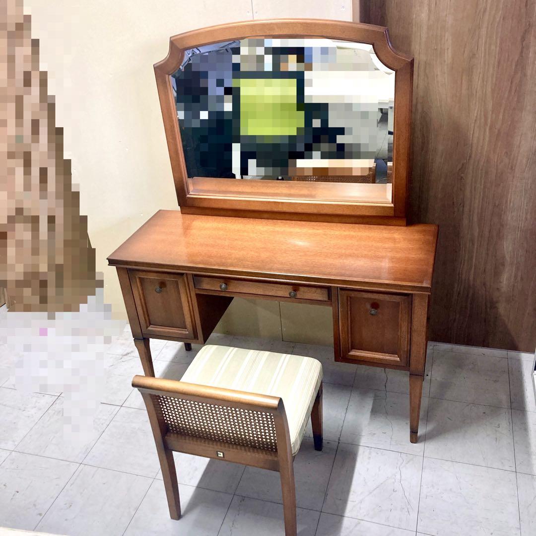 【良品✨】KOSUGA コスガ ドレッサー チェアセット 鏡台　送料無料