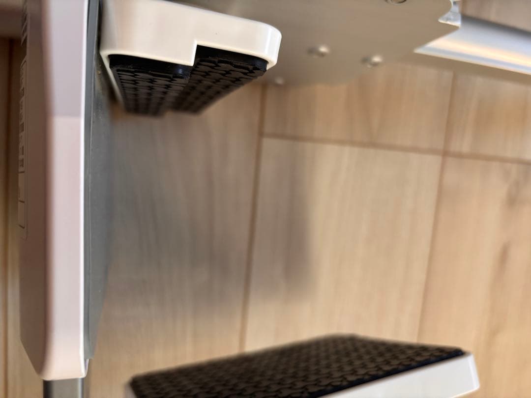 未使用　Panasonic 入浴用グリップユクリア手すり 130脚付き　ブラウン