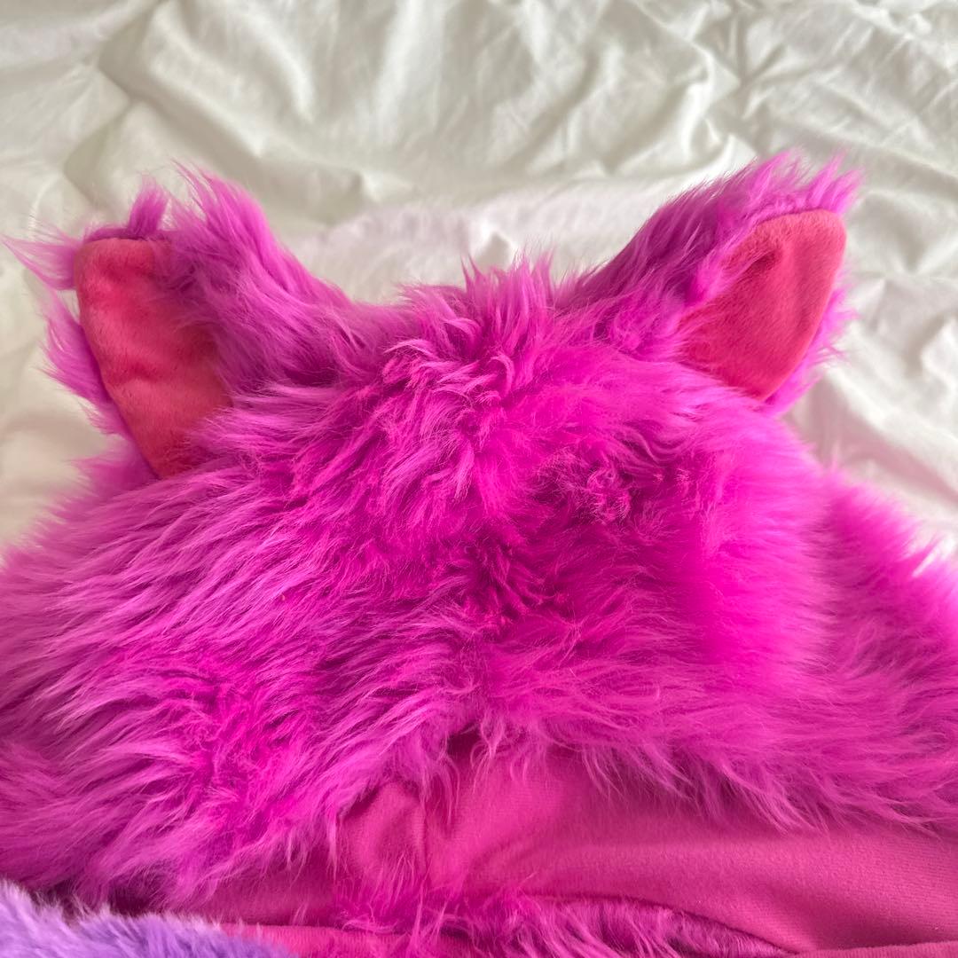 東京ディズニーリゾート 耳付きフード チェシャ猫 マフラーファン