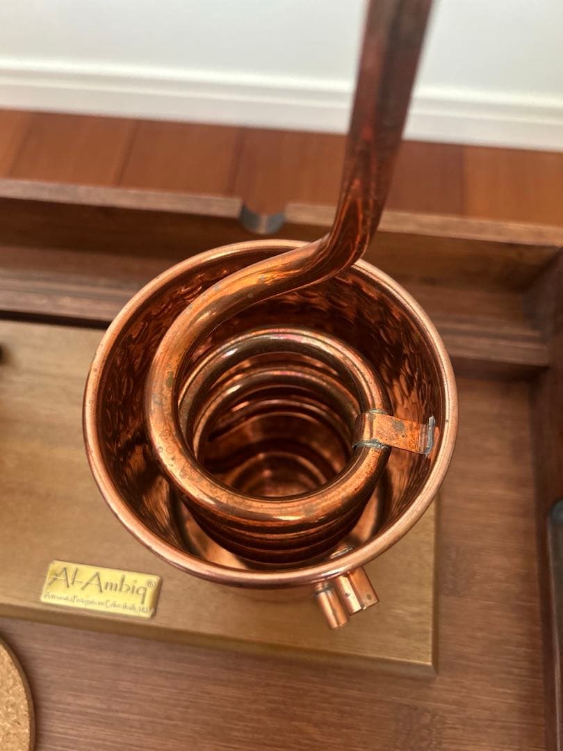 銅製蒸留器　アランビック　0.7L