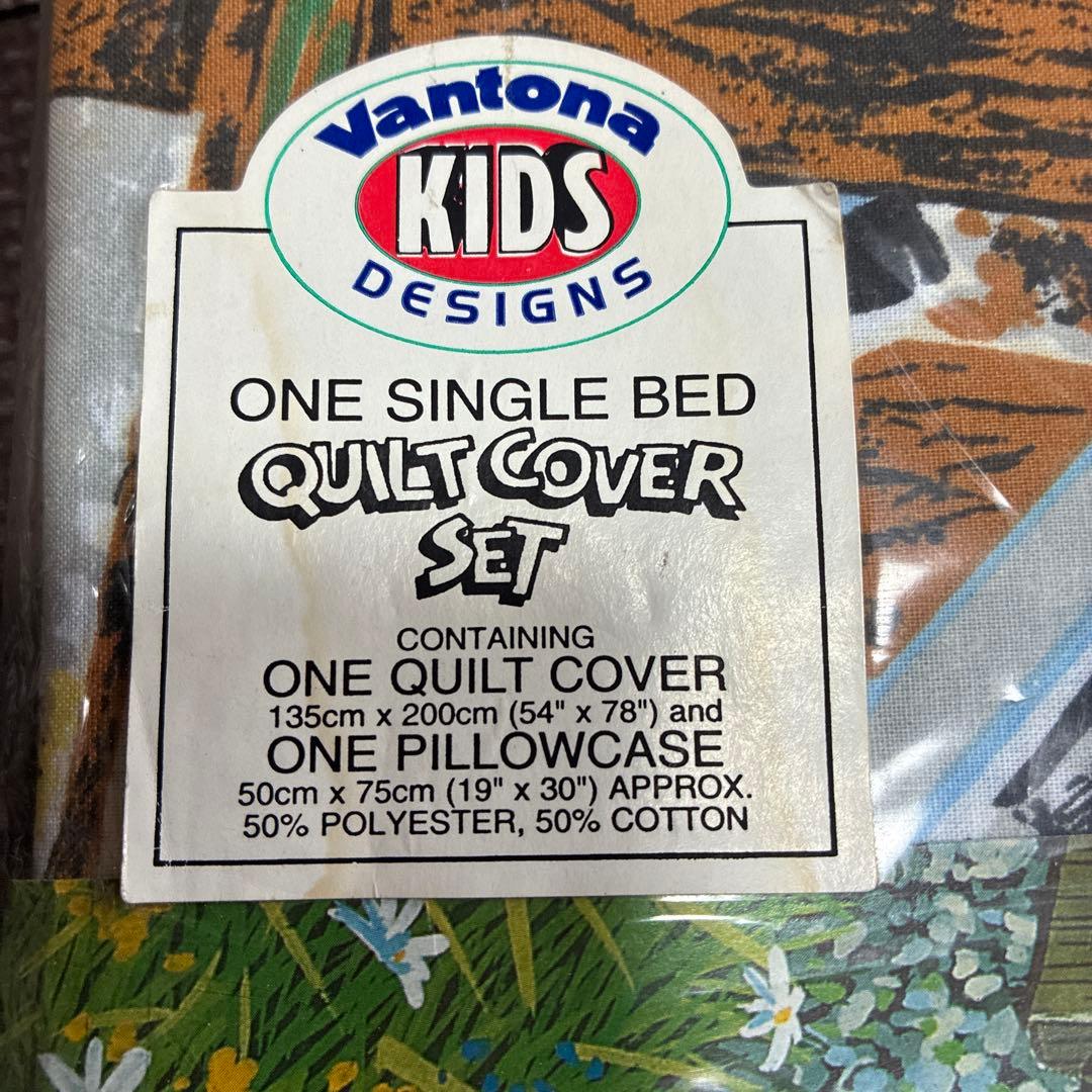 ‼️超希少品新品未使用品‼️トーマスの機関車のベッドカバーセット　掛けカバー枕カバー