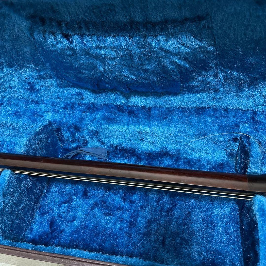 三味線 三つ折り ハードケース付き 合皮胴 お稽古用 ジャンク