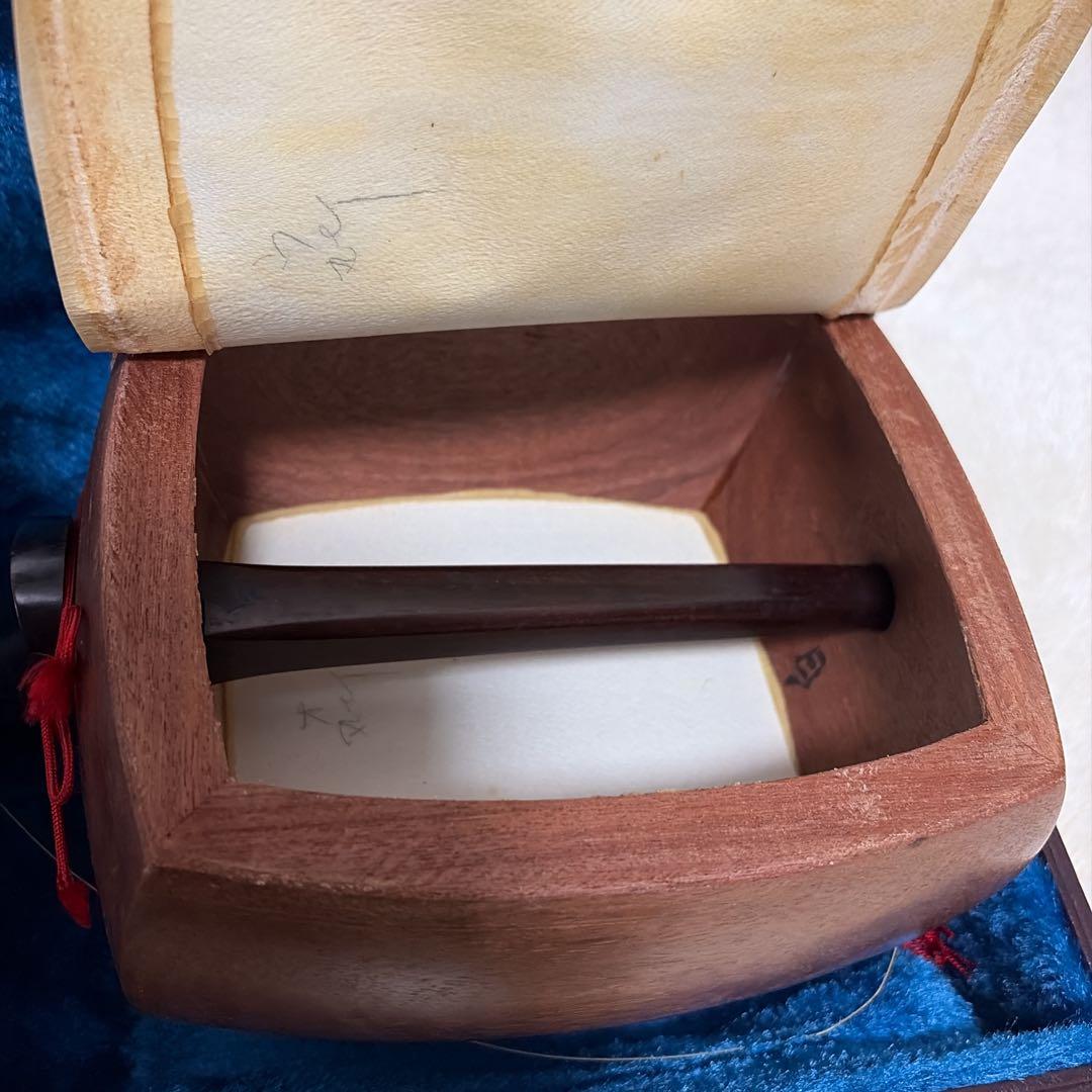 三味線 三つ折り ハードケース付き 合皮胴 お稽古用 ジャンク