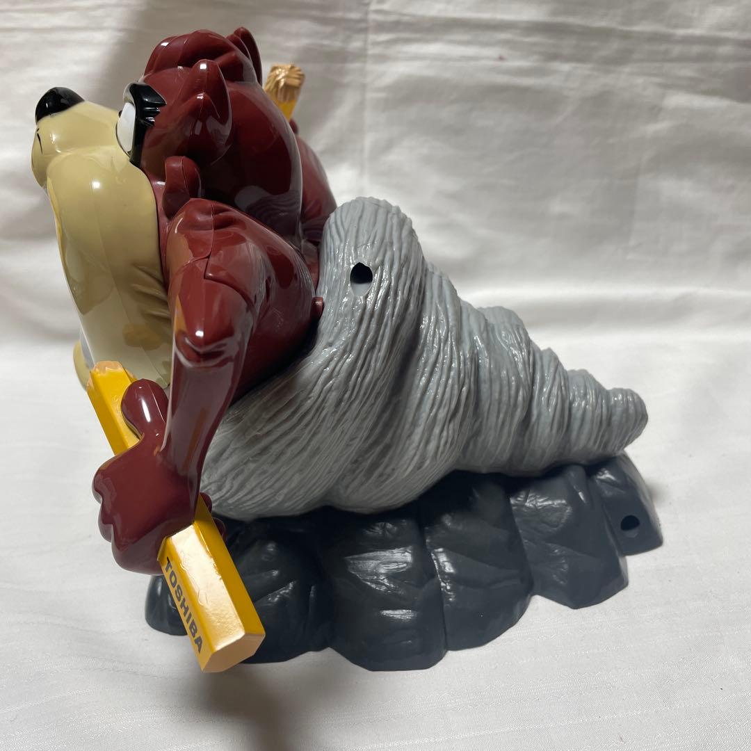 デッドストック90s TOSHIBA タズマニアン.デビル電池式鉛筆削り　完動品