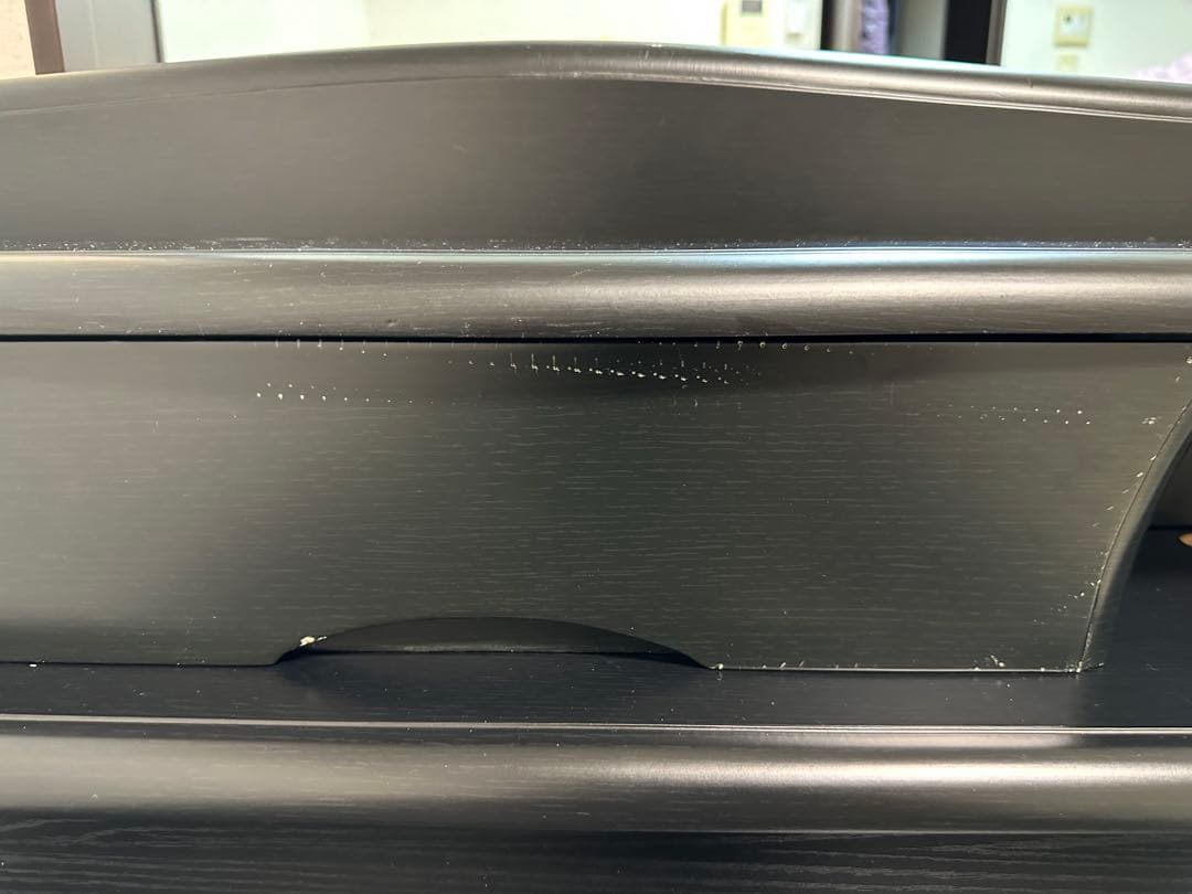 【引き取り/発送変更可】セミダブルベッド ブラウン ウッド 引き出し 照明