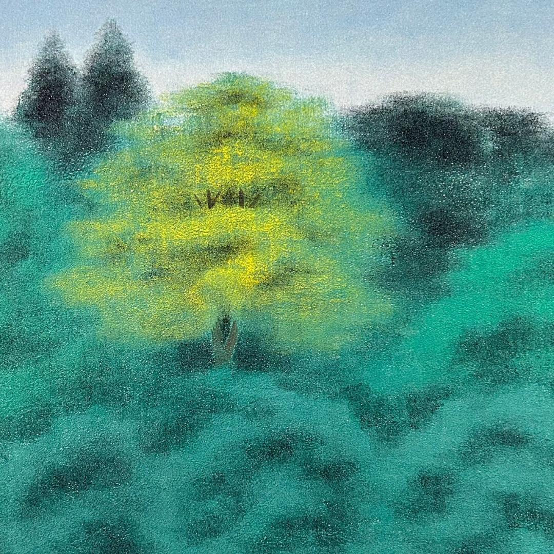 【ミヤ】宇田裕彦「糺の森」+伊東深水「雪」2点