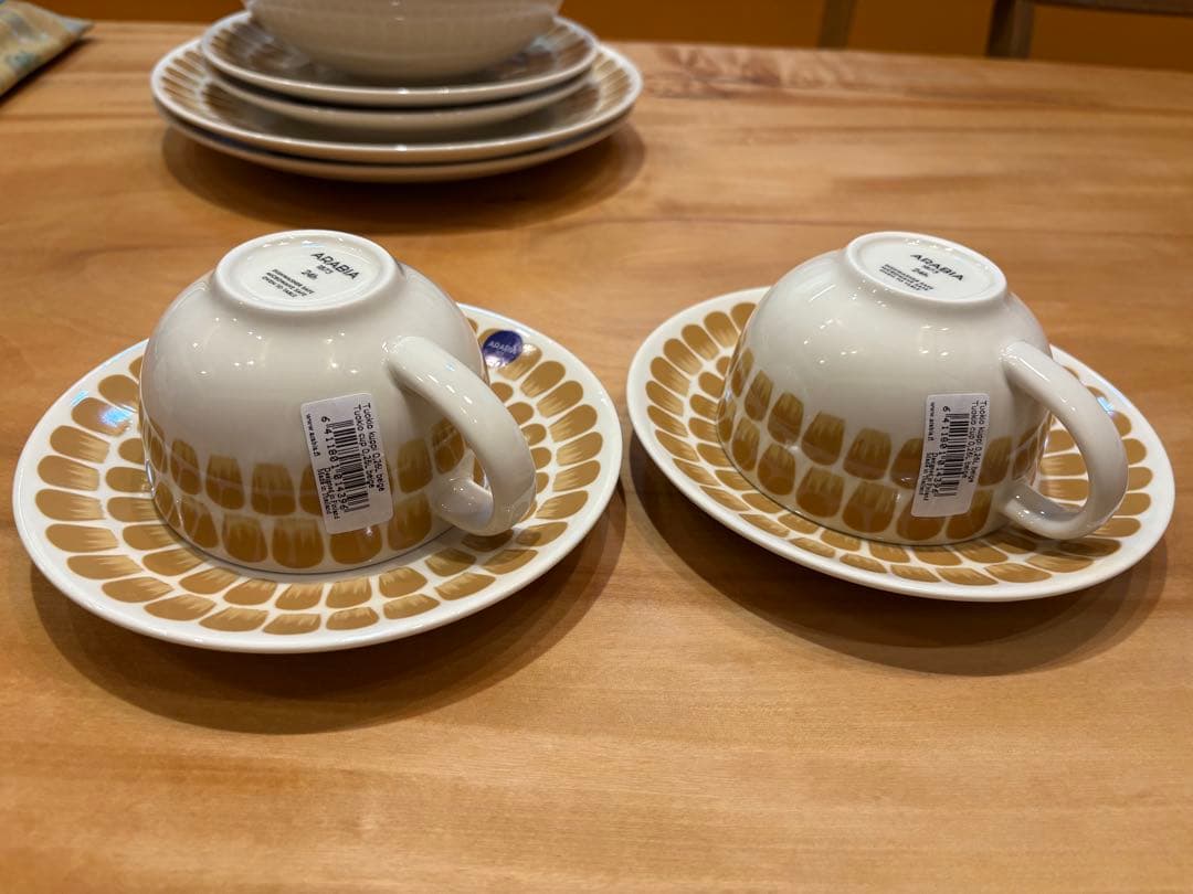 ARABIA トゥオキオ ベージュ 食器10点セット - メルカリ