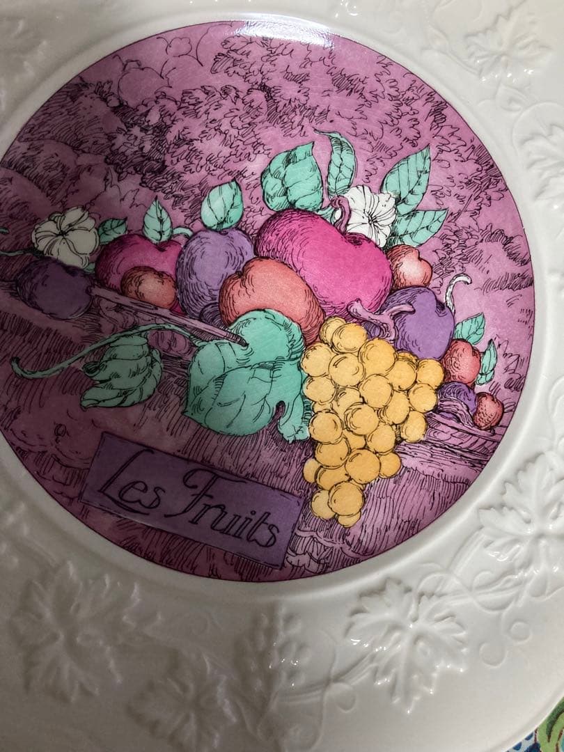 gien 廃盤デザート皿6枚