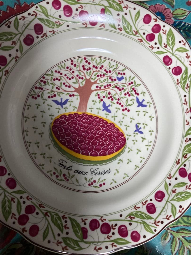 gien 廃盤デザート皿6枚