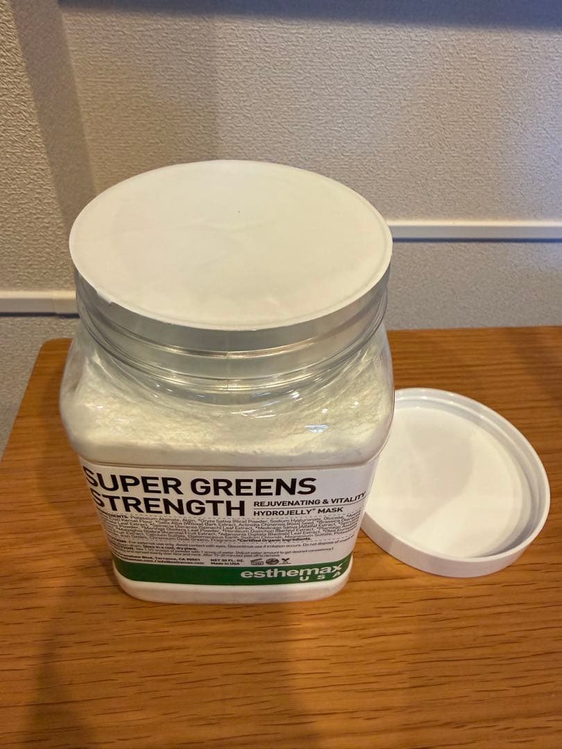 SUPER GREENS STRENGTH ハイドロジェリーマスク 530g