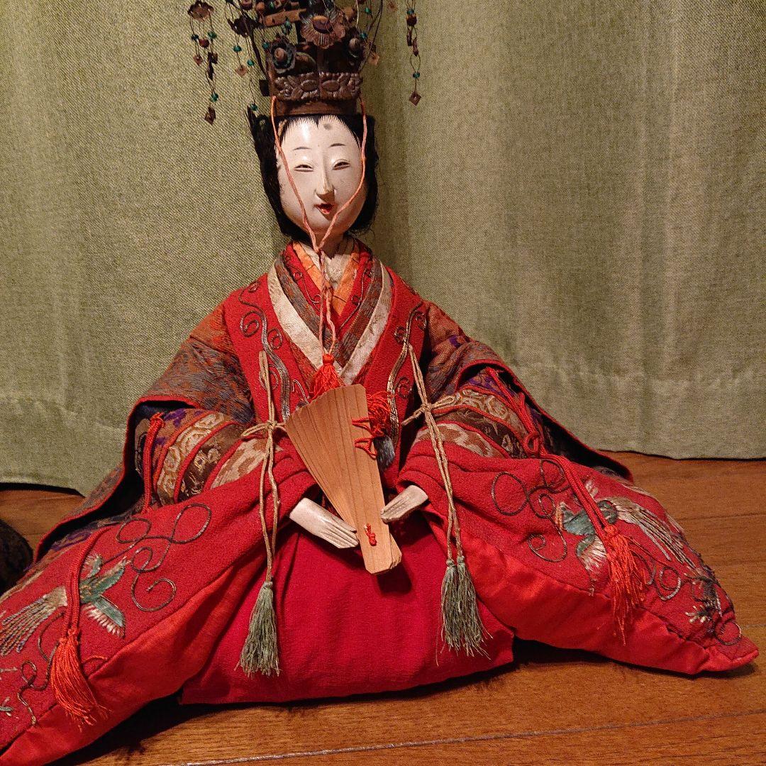 大型 親王飾り 江戸時代後期享保雛？ 古今雛 雛人形 - メルカリ