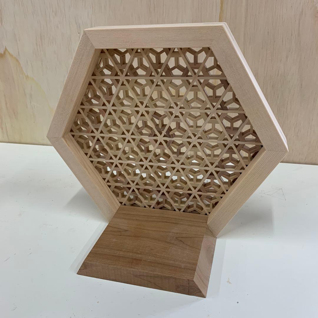 組子のインテリア小物　①