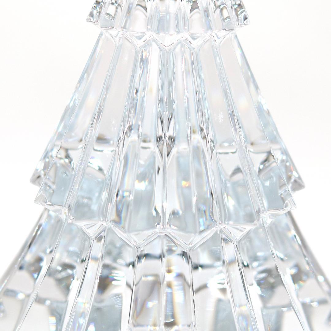【極美品】バカラ Baccarat ミルニュイ クリスマスツリー クリア S