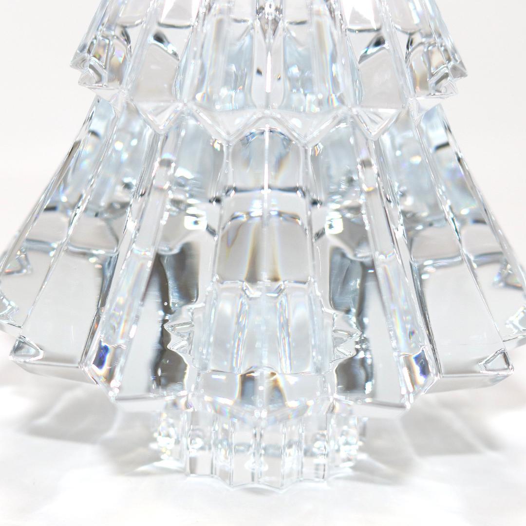 【極美品】バカラ Baccarat ミルニュイ クリスマスツリー クリア S