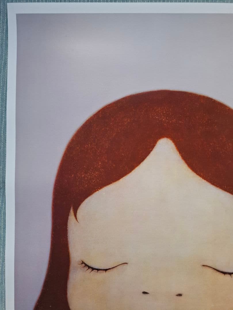 奈良美智2枚組ポスター　『Eyes Open & Eyes Closed』