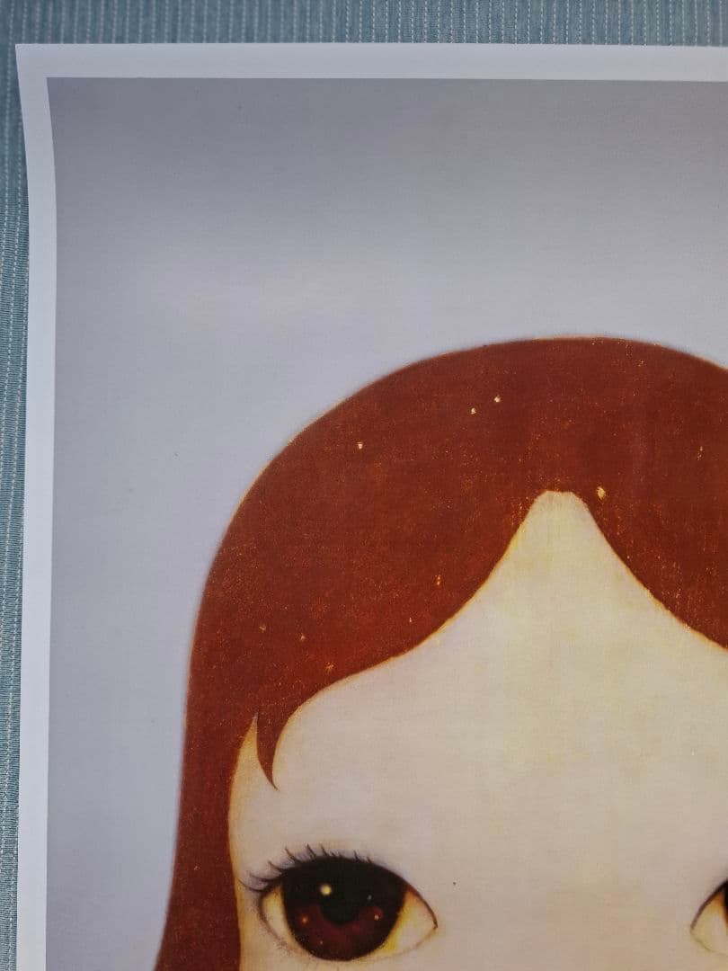 奈良美智2枚組ポスター　『Eyes Open & Eyes Closed』