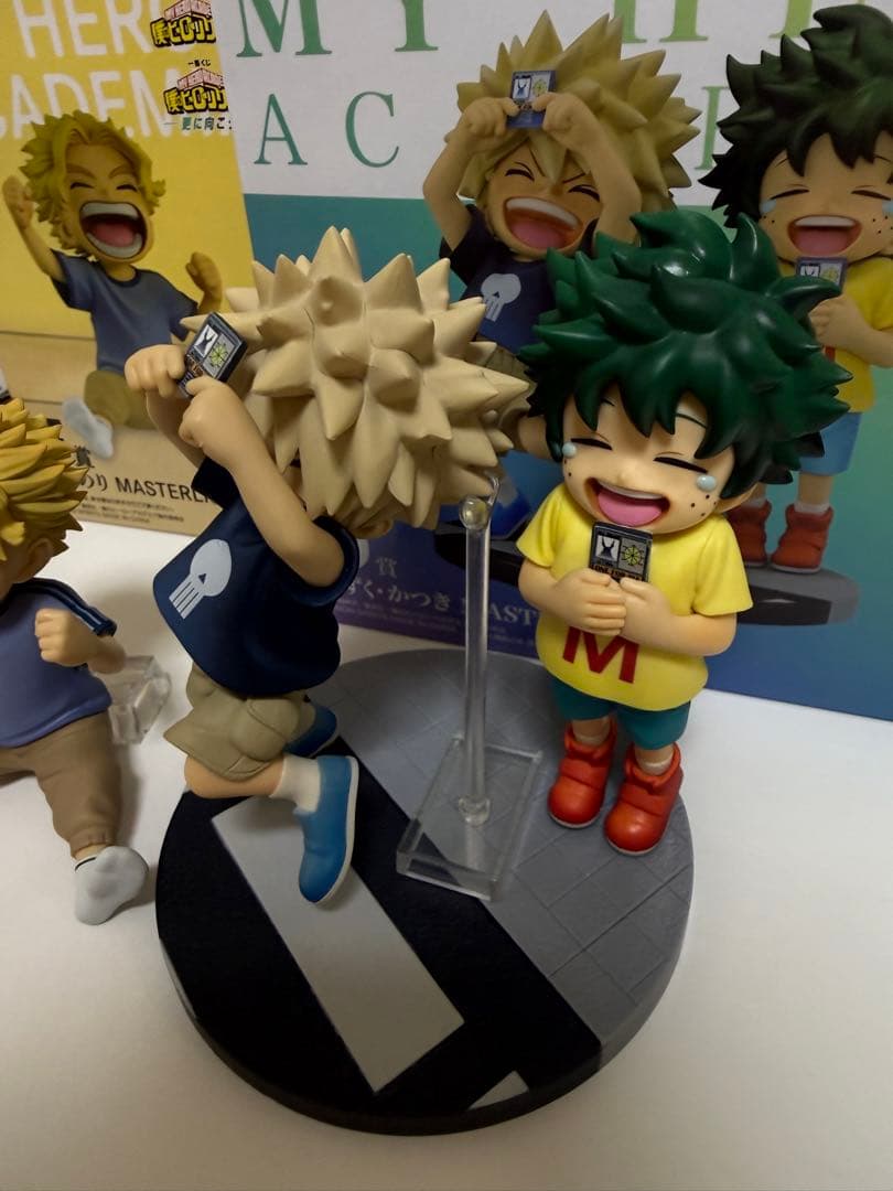 【匿名配送】ヒロアカ一番くじフィギュア　D賞いずく・かつき　F賞としのり