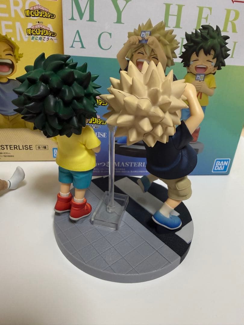 【匿名配送】ヒロアカ一番くじフィギュア　D賞いずく・かつき　F賞としのり