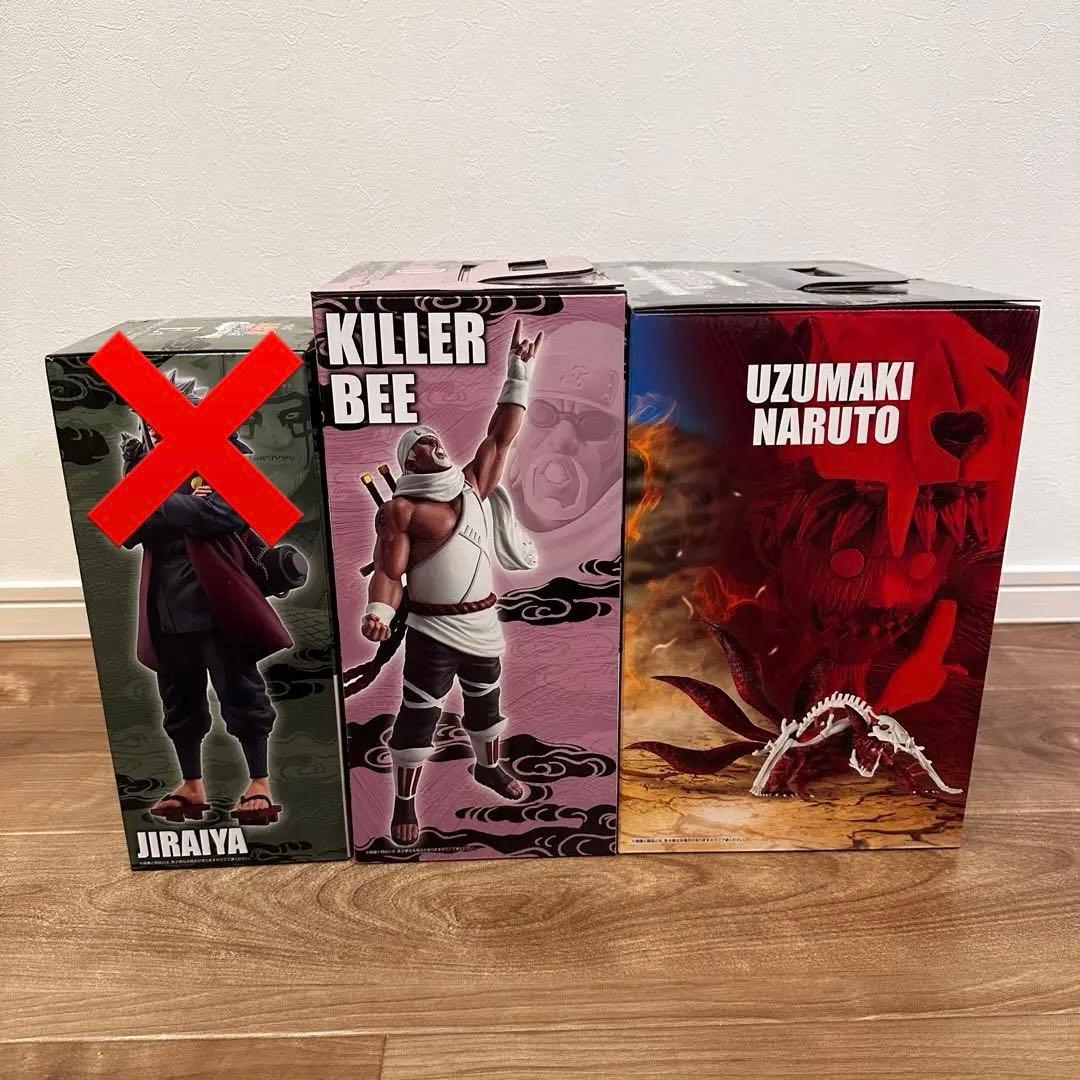 一番くじ　ナルト　D賞　ラストワン賞　フィギュアセット　おまけ付き