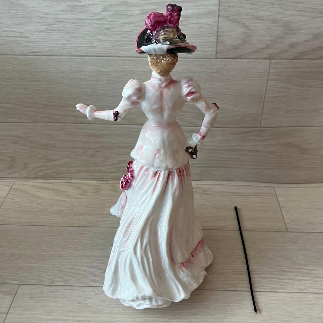 【激レア】美品 ロイヤルドルトン アスコット フィギュリン 人形 置物 高級 女
