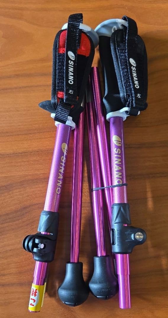 新品未使用　シナノ　ポールウォーキング レビータ　ポータブル＋　SINANO