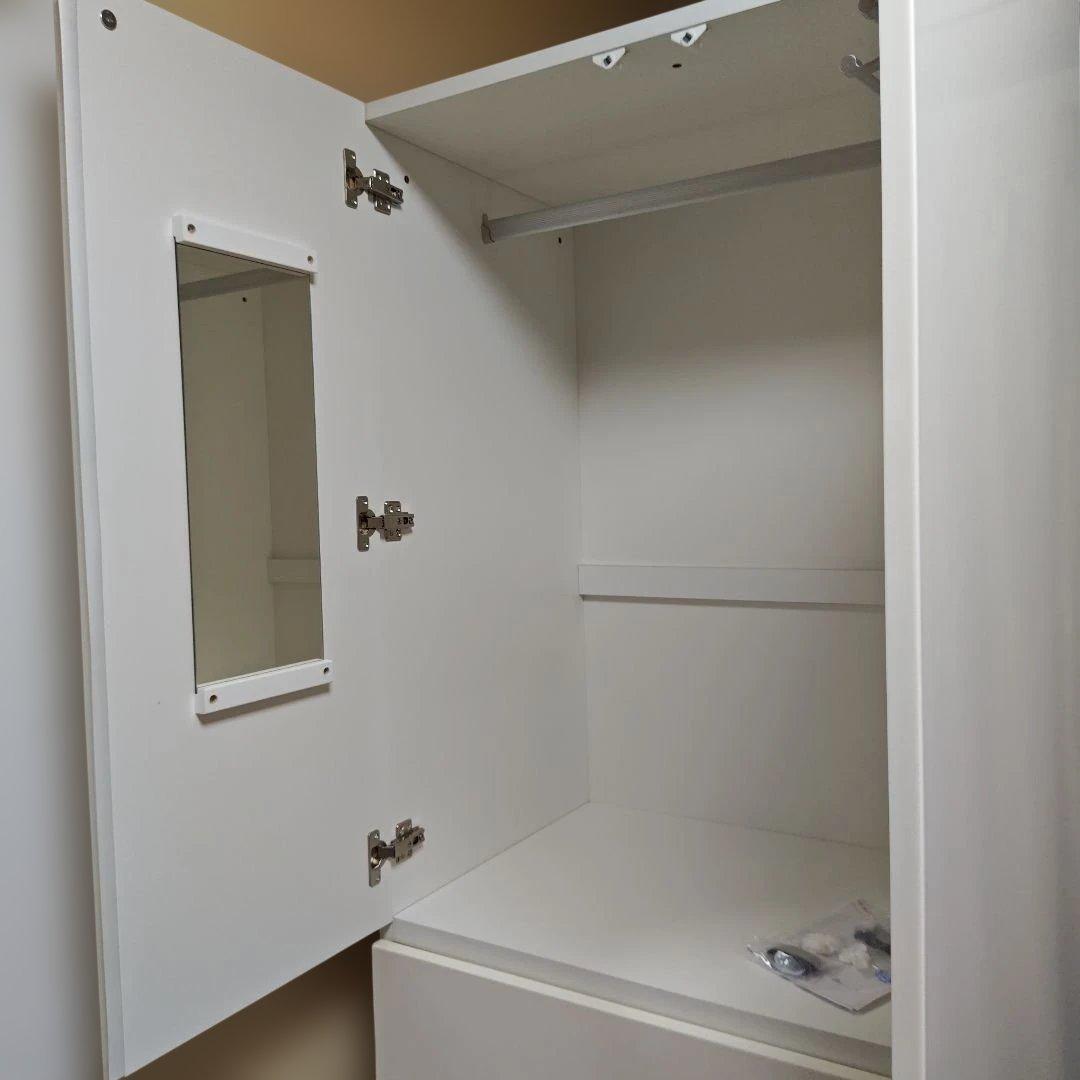 ニトリ】ポルテ ブレザータンス 光沢ホワイト - メルカリ