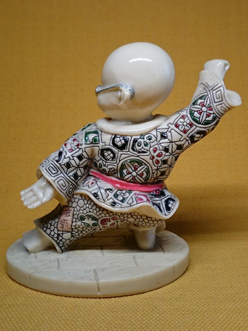 人形 少林寺拳法 彫像 オブジェ 置物 インテリア 工芸品 美術品 A3172
