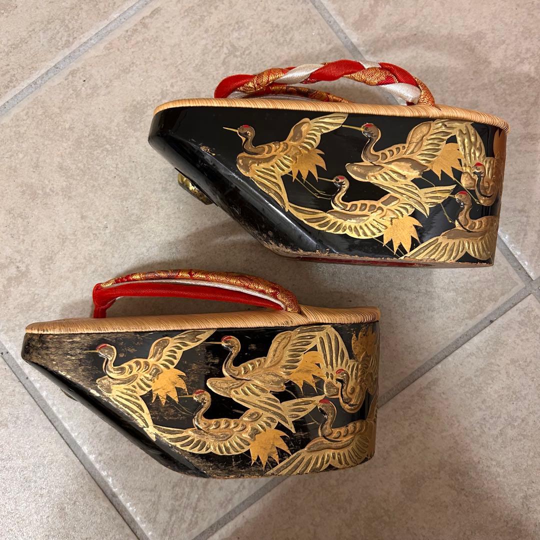 七五三　下駄　ぽっくり　こっぽり　ぽっくり下駄