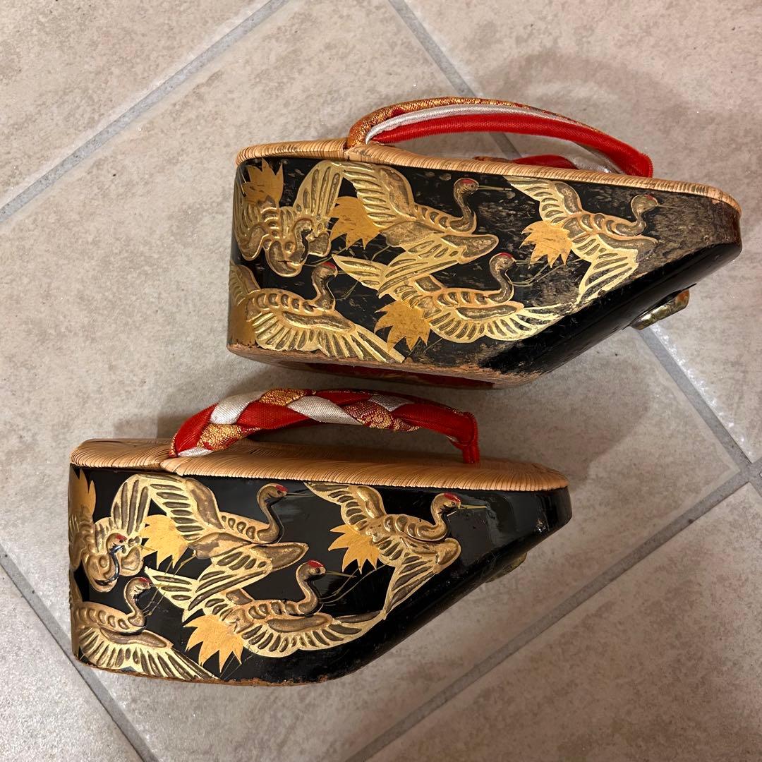 七五三　下駄　ぽっくり　こっぽり　ぽっくり下駄