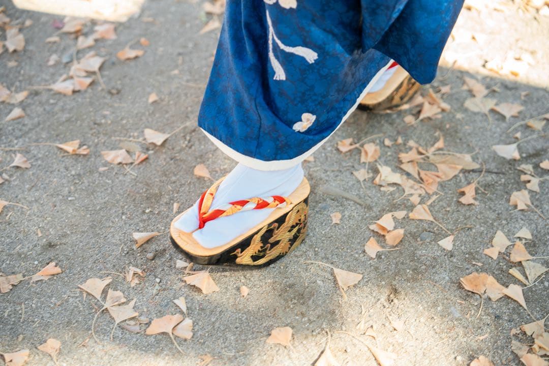 七五三　下駄　ぽっくり　こっぽり　ぽっくり下駄