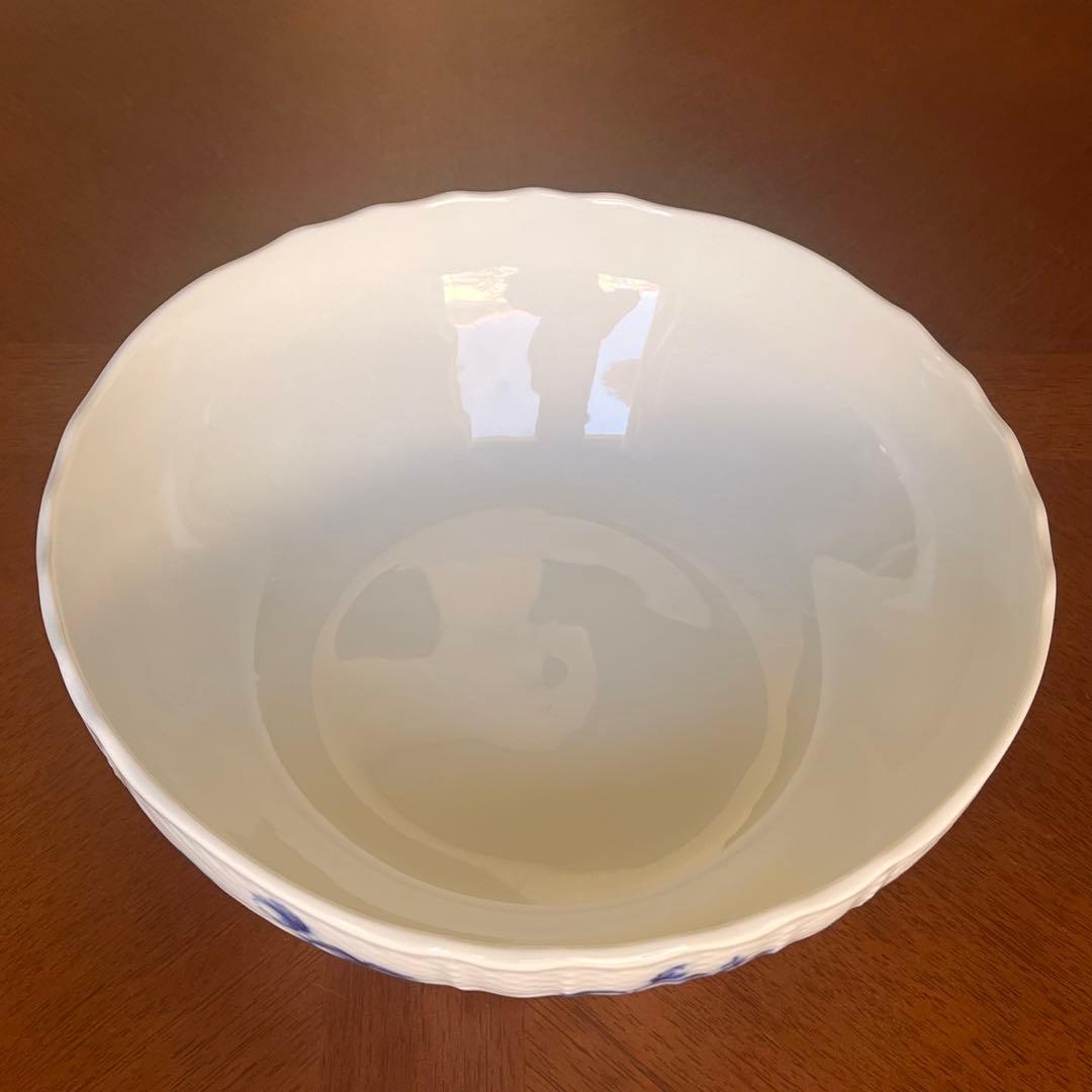 【美品】リチャードジノリ★ローズブルー★ラージボウルとシェルディッシュ