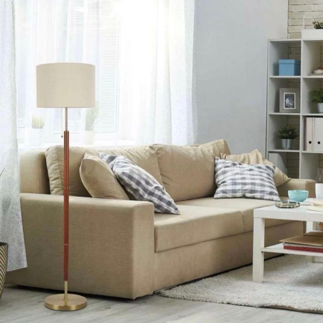 【新品】ADESSO 北欧 フロアランプ LED電球付