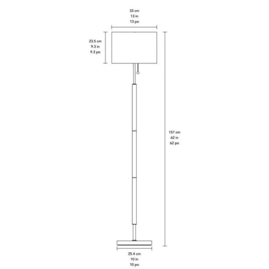 【新品】ADESSO 北欧 フロアランプ LED電球付