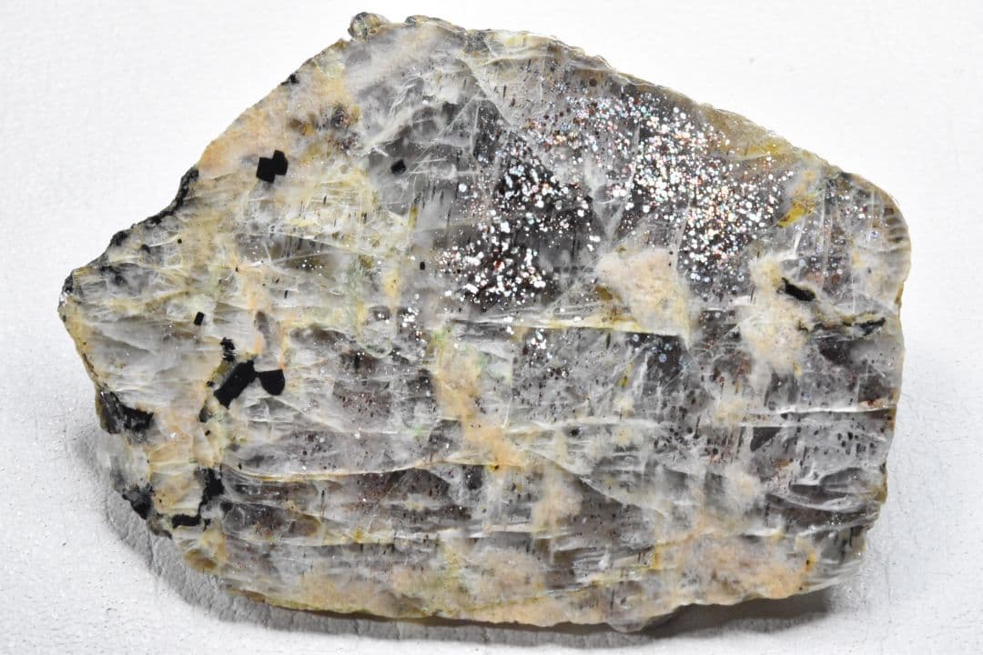 ロシア ウラル産 サンムーンストーン 片面研磨