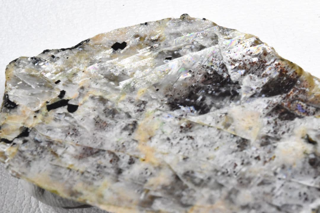 ロシア ウラル産 サンムーンストーン 片面研磨