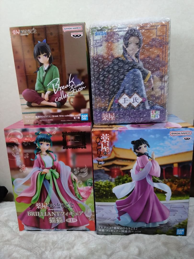 新品未開封】薬屋のひとりごと フィギュア まとめ売り 4個セット