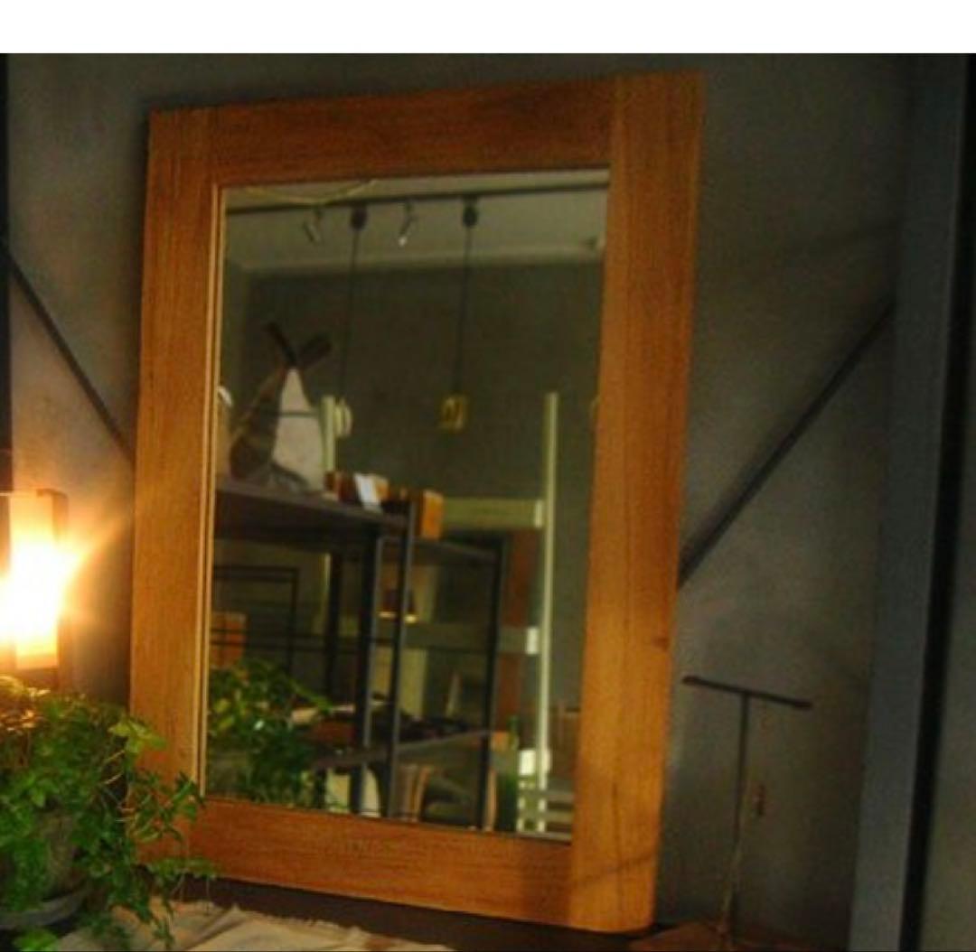 【値下】✨アデペシュ a depeche オールドチーク ミラー S