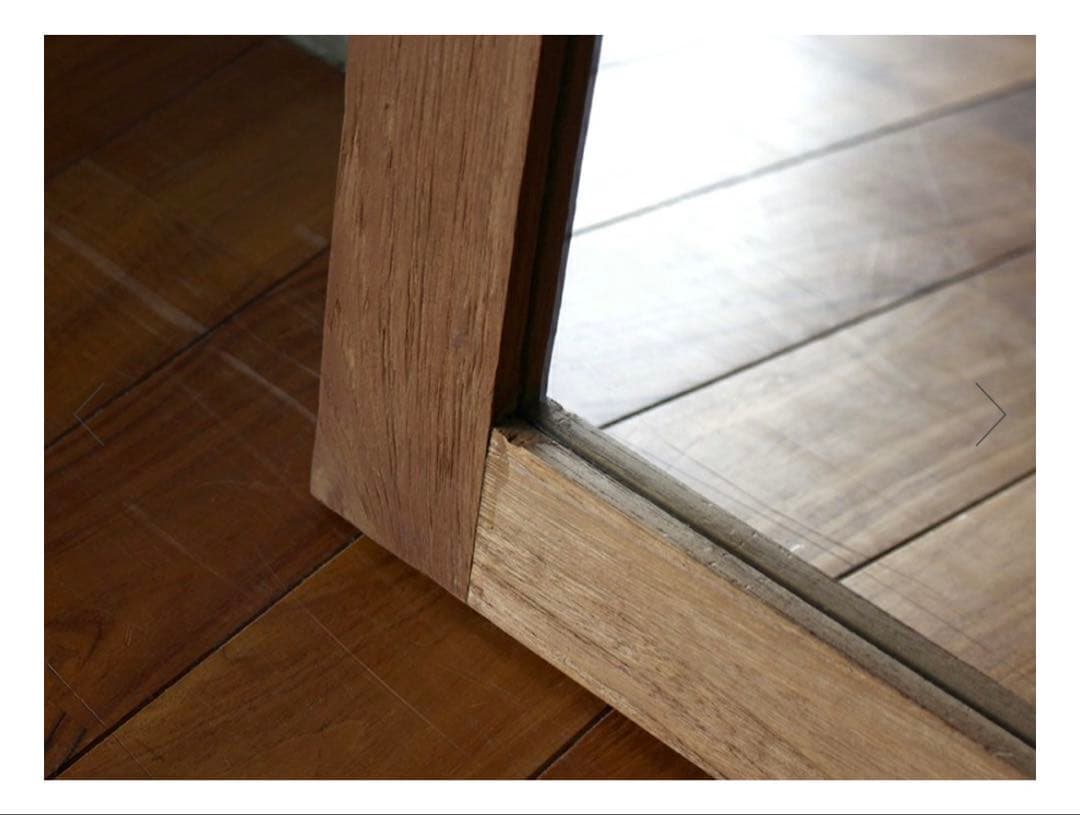 【値下】✨アデペシュ a depeche オールドチーク ミラー S