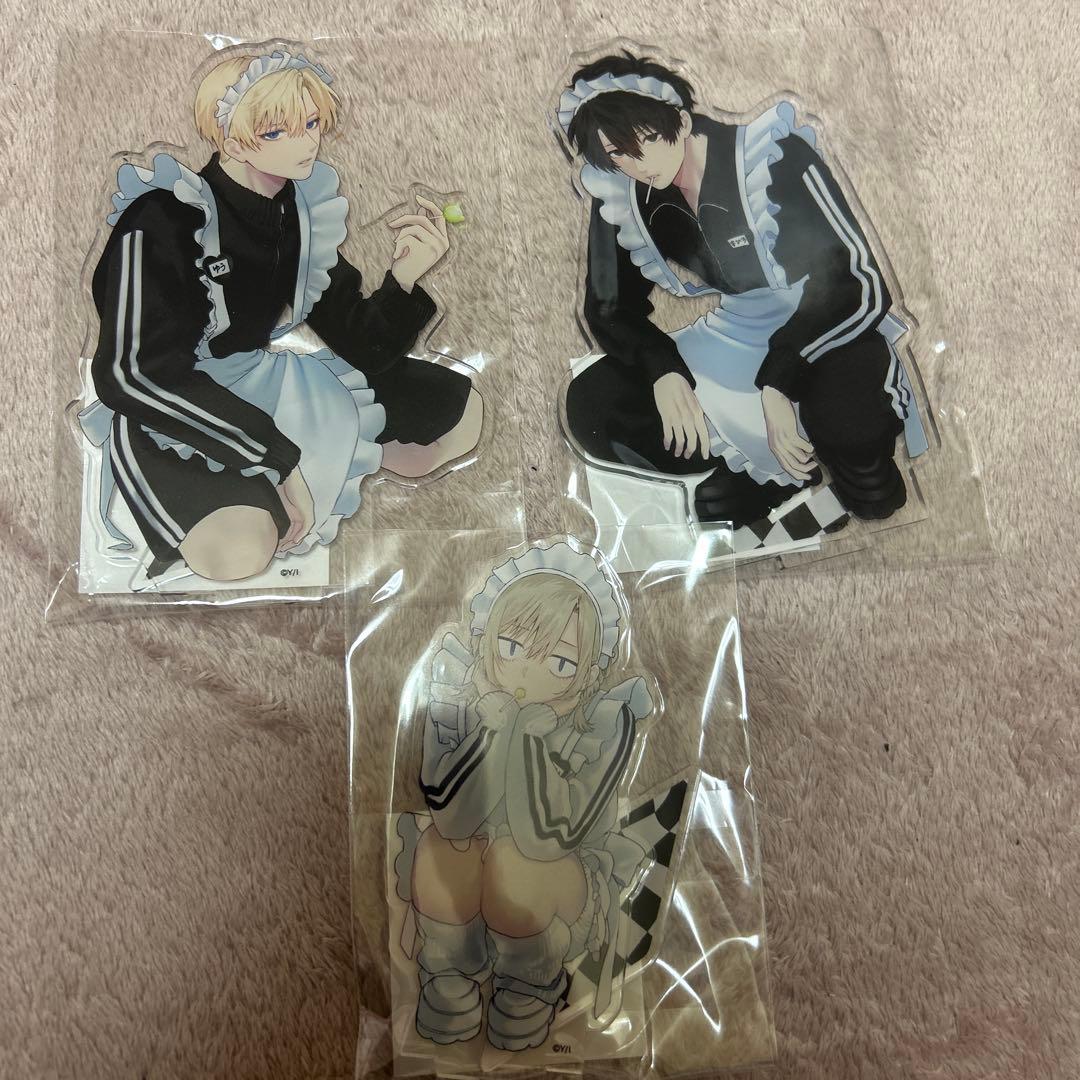 妹はシスコン兄がめんどくさい ジャージメイド アクリルスタンド 3種