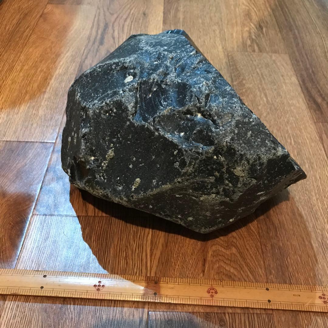 《貴重 》北海道 白滝村 黒曜石 オブシディアン 約9.3kg