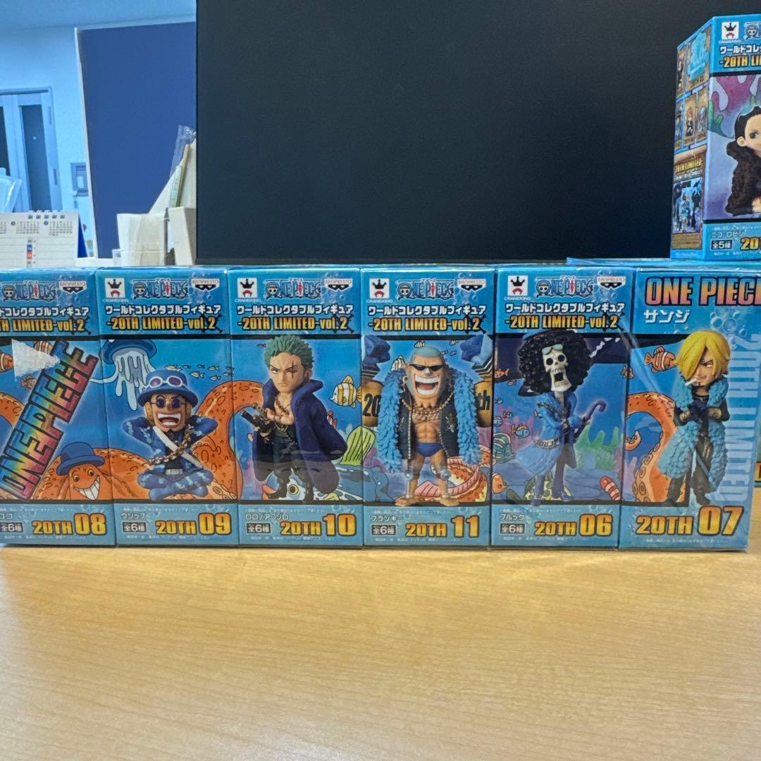 ワンピース ワールドコレクタブルフィギュア 20TH LIMITED