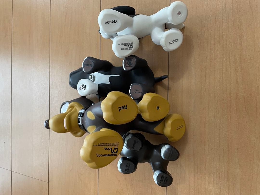 希少 ネイバーフッド フィギュア 犬 NEIGHBORHOOD メディコムトイ