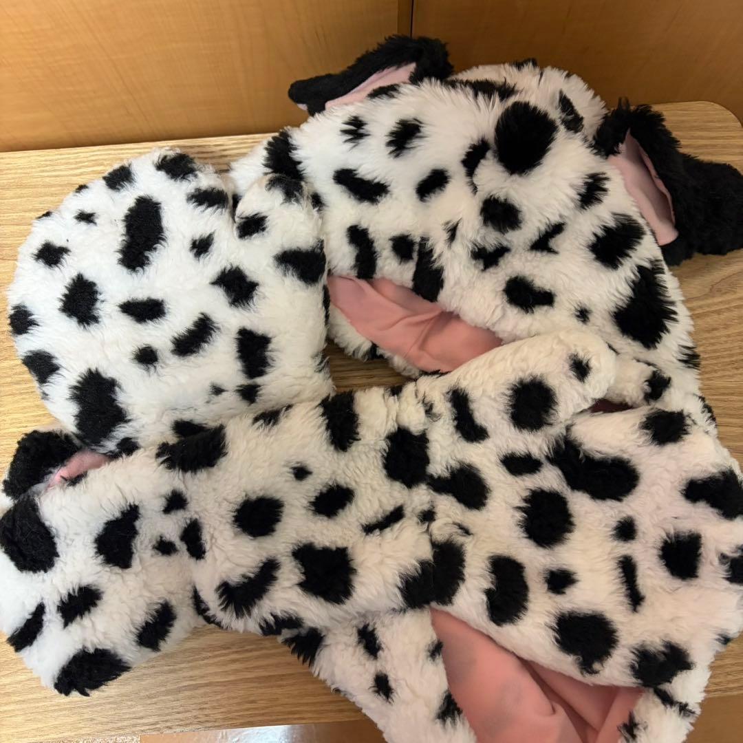 ディズニー 101匹わんちゃん マフラー ファンキャップ 帽子 被り物