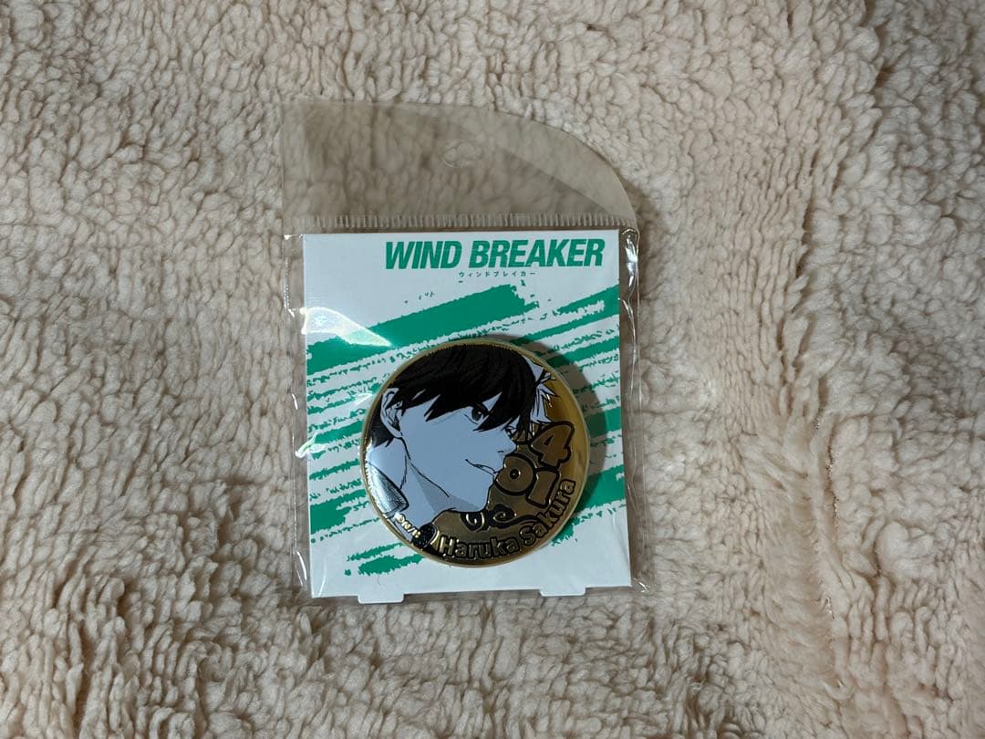 WIND BREAKER バースデーメタル缶バッジ 桜遥