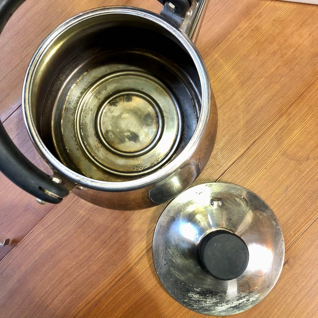 堺刀司ステンレス湯沸しやかん 電磁機電気プレート対応 日本製