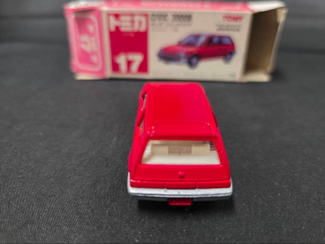 トミカ赤箱17 ホンダ・シビック3ドア(日本製) - メルカリ