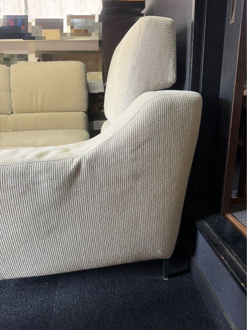 【大阪引き取り限定】コーナーソファ