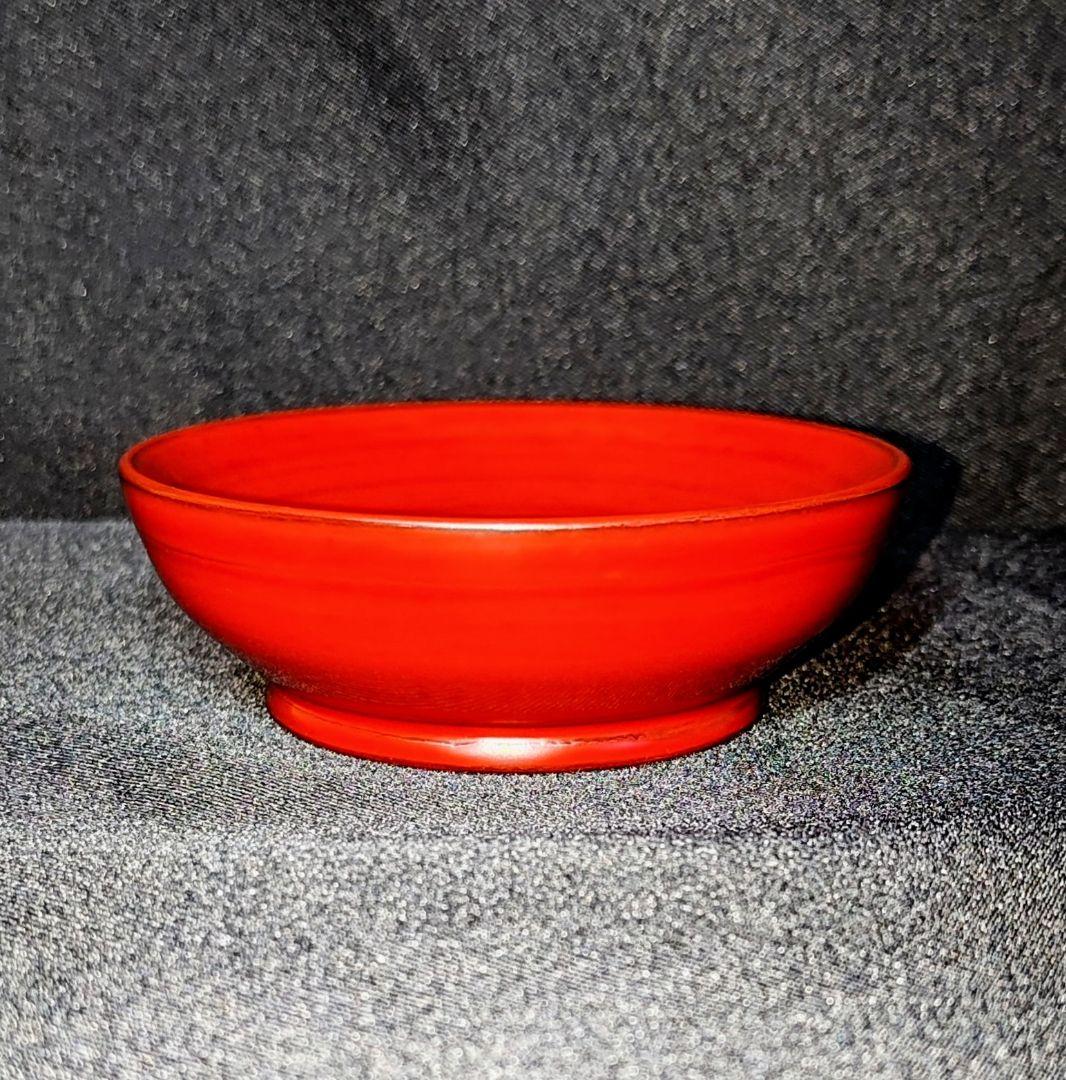 輪島塗 角偉三郎 朱塗 盃 一つ星 紙箱 共布 栞 人間国宝 名工