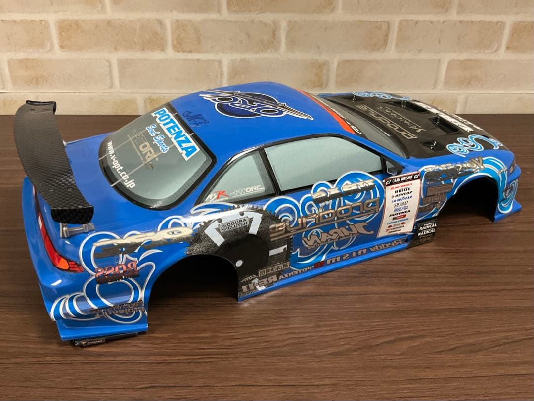 ヨコモ S14 SILVIA シルビア ボディ 未走行 アディクション - メルカリ